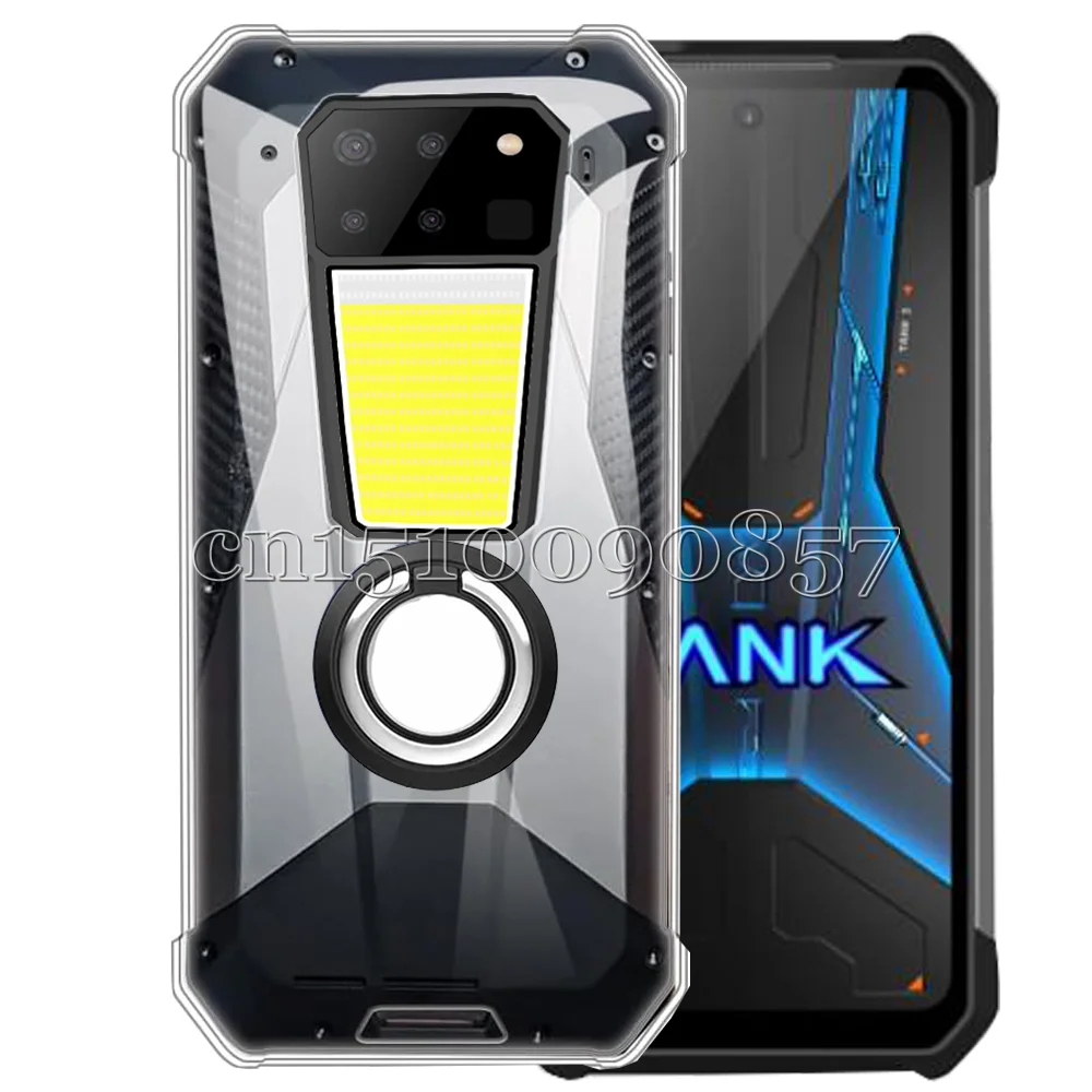 

Кольцевой держатель для Unihertz Tank 3, мягкий ТПУ телефон для Unihertz 8849 Tank 3, мягкий ТПУ, противоударный телефон