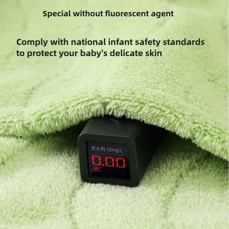 Cartoon Animal Baby Bath Towels Soft Newborn Hooded Towel Blanket Toddler Bathrobe Warm Sleeping Swaddle Wrap for Boys Girls - 4