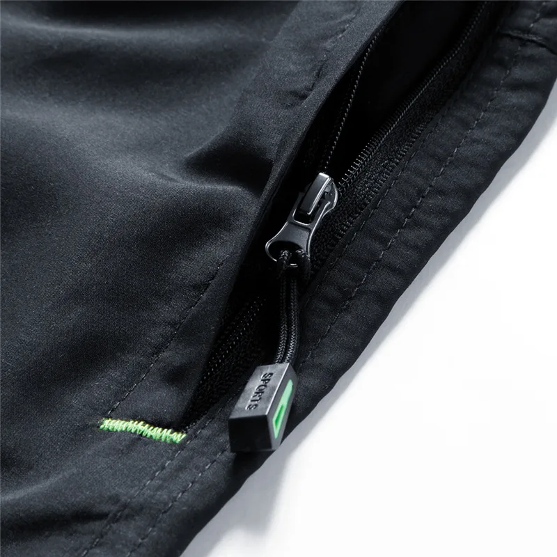 Summer Sports Cropped Trousers Quick-drying Large Size 7XL 8XL Men's Casual 3/4 Pants Thin Workout Mens Fashion Baggy Shorts 3