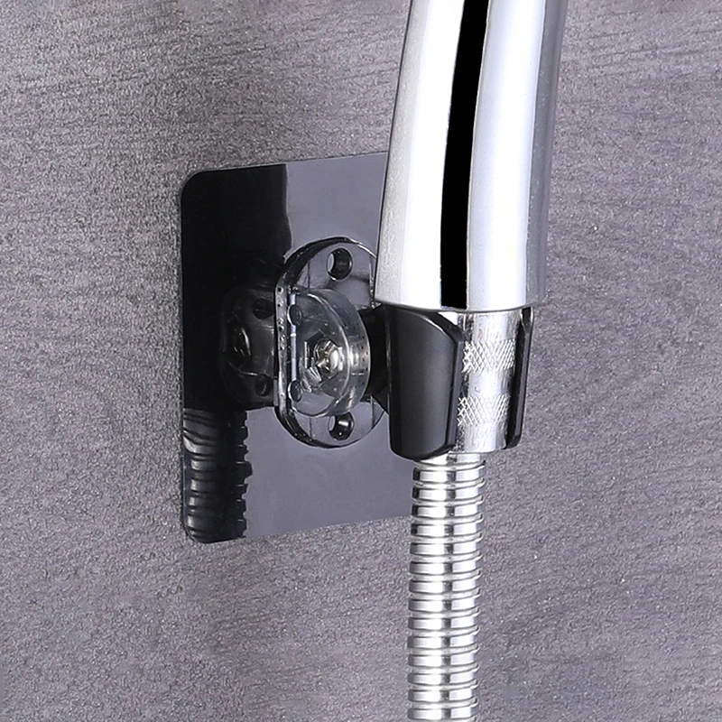 

Shower Head Holder Adjustable Bathroom Wall Mount Bracket Self-adhesive Handheld Drill-free Showerhead Rack Punch-free Chrome