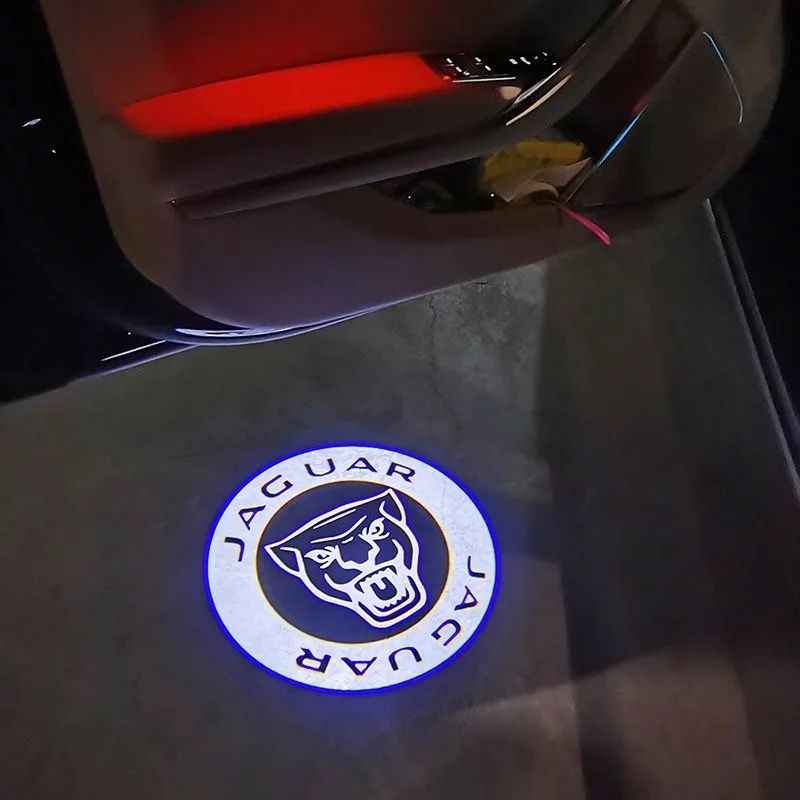 2Pcs Led Car Door Light Logo Proiettore Laser Per Jaguar Xj X350 X358 Xk Xkr X150 Stype S Tipo 2006 2007 2008 Accessori Tuning