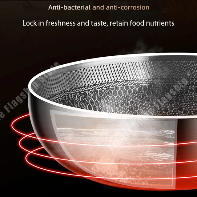 Stainless Steel Frying Pan 5