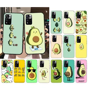 Case For Xiaomi Redmi Note 9 Pro Max 9S TPU Cute Cat Cactus Avocado Phone  Case