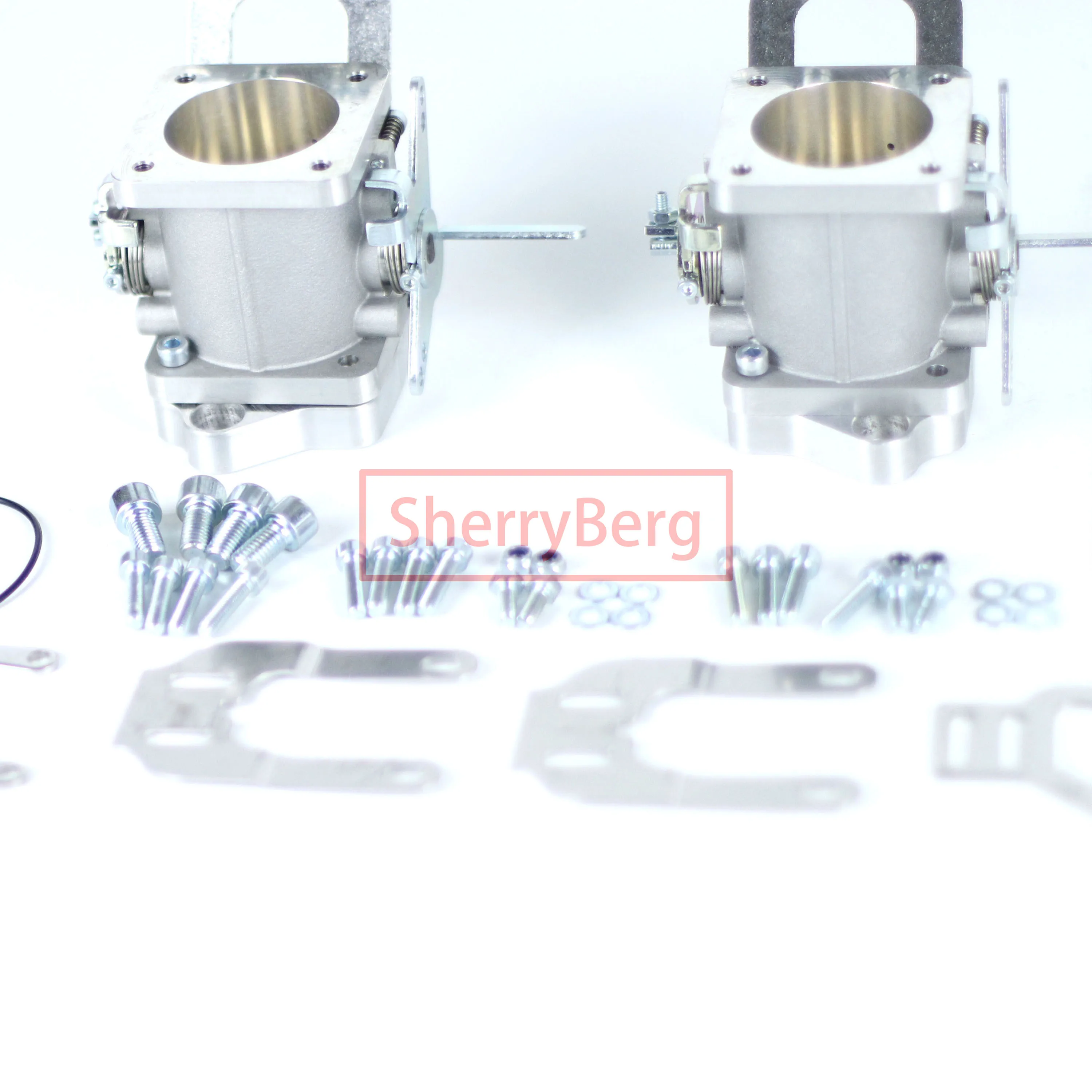 SherryBerg SF INDIVIDUAL 48mm 2 Pairs Fuel Injection Throttle Body for Weber Jenvey EMPI DCOE Inlet TH TB Carb RIGHT+LEFT SET