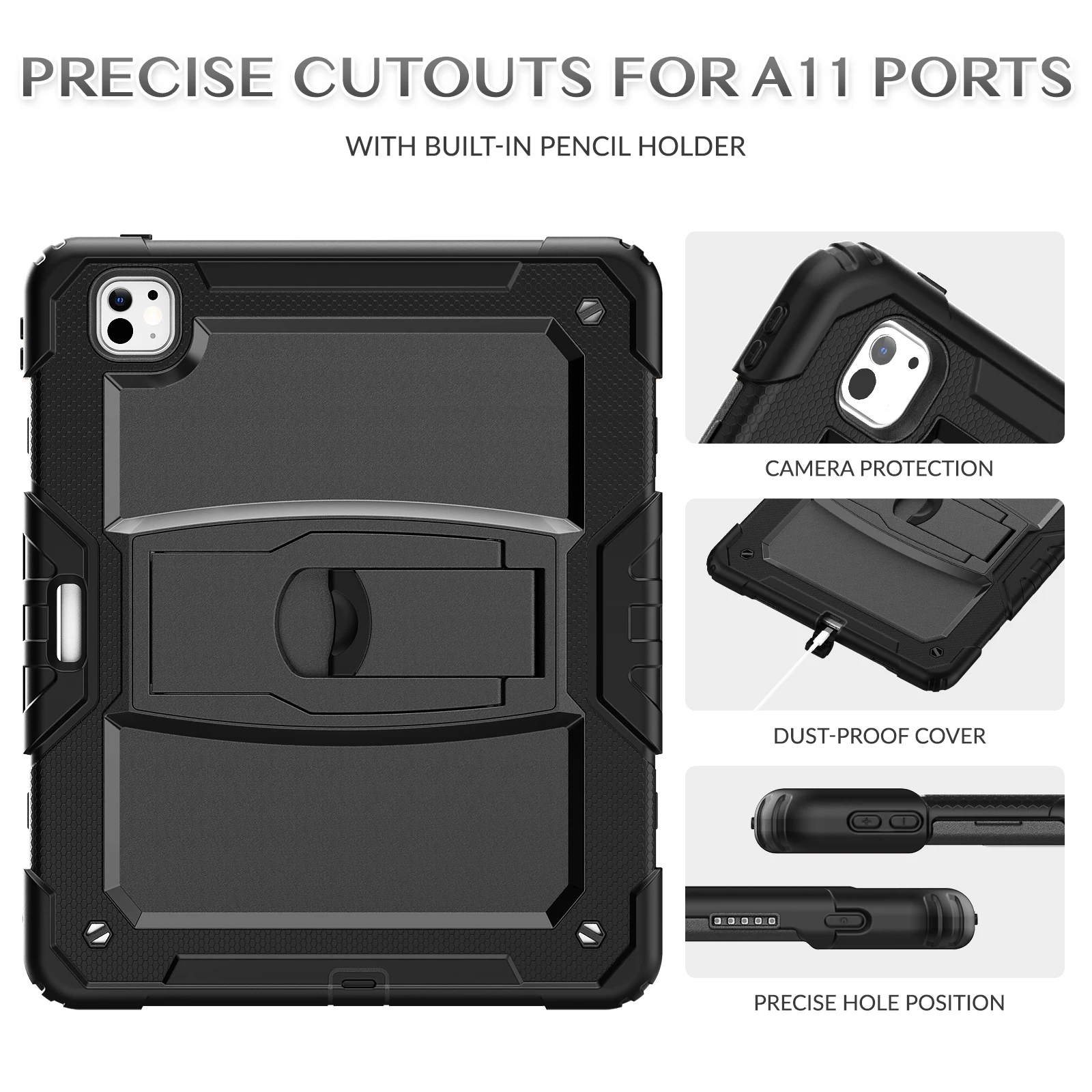 Premium Shockproof Stand Tablet Case - Enhanced Protection and Versatility
