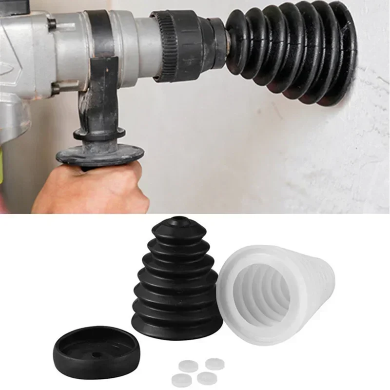 DrillDustCoverElectricDrillRubberImpactHammerDustCollector