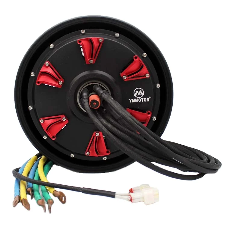 High power electric motorcycle motor 12 Inch 15000W72V Bldc Hub Motor
