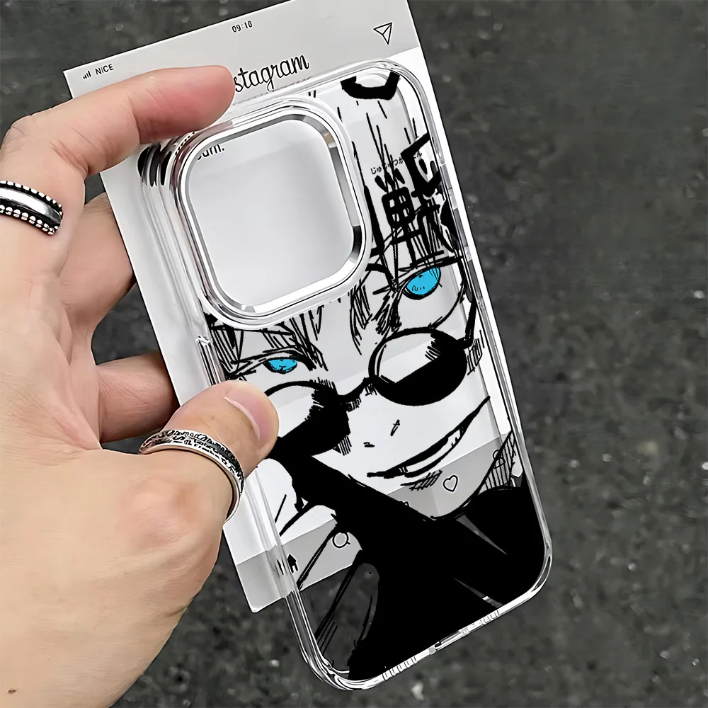 Jujutsu Kaisen Gojo Satoru Clear Soft Phone Case Cover