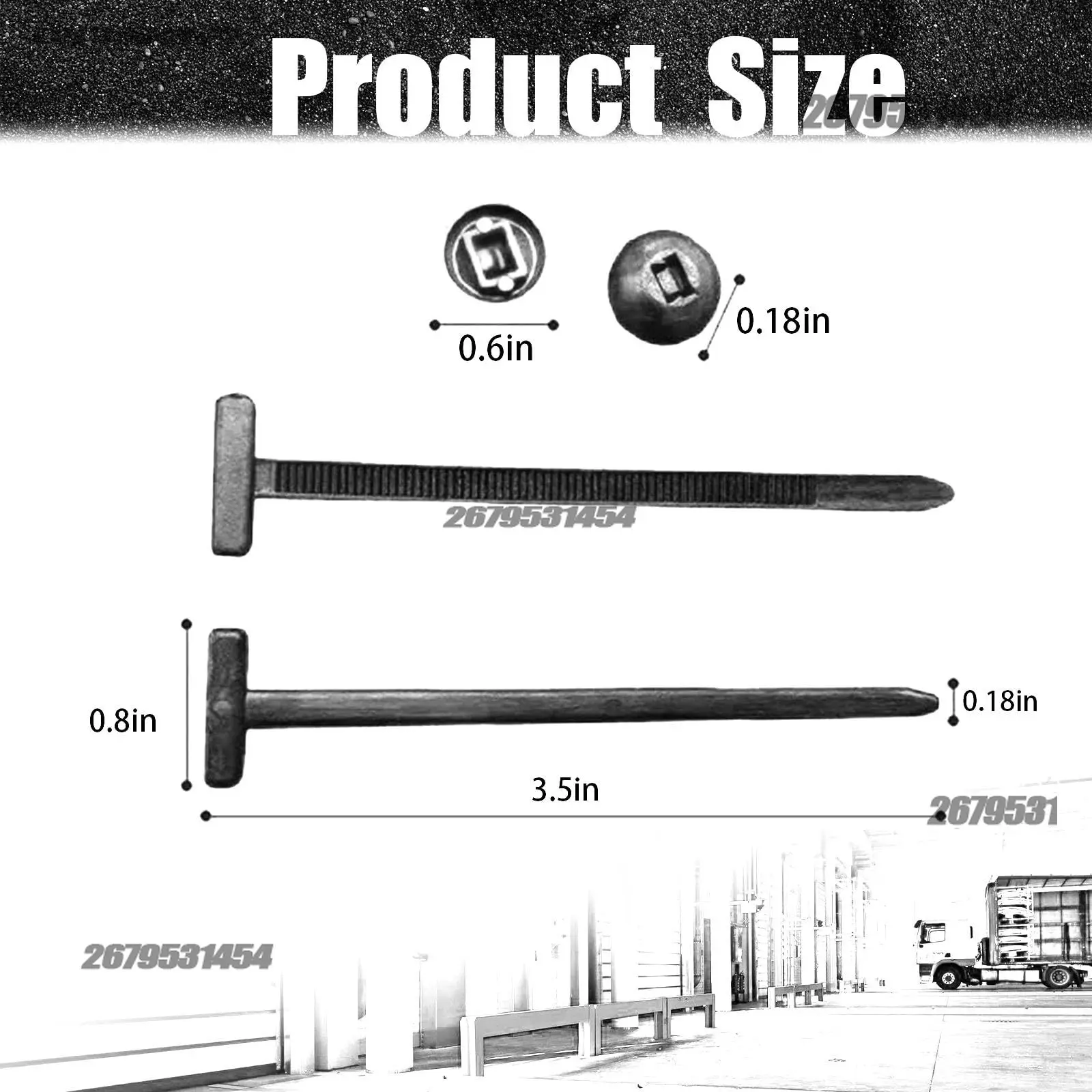 Universal Nylon Cable Buckle 2