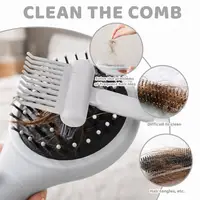 Hair Brush Cleaner Tool Detachable Comb Cleaning Brush for Air Cushion Comb Massage Hairbrush Hair Removal Gadget 4