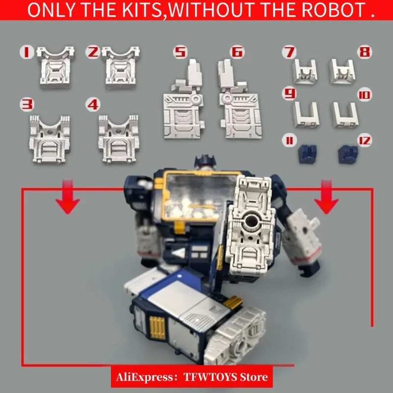 3D DIY Filler Upgrade Kit For Legacy United G1 UNIVERSE Soundwave GO BETTER Accessories