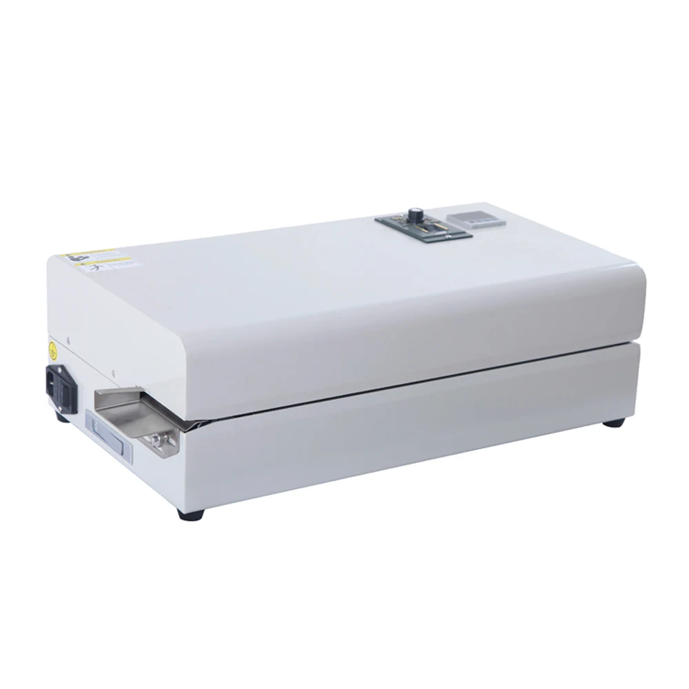 

HRS-255 Hualian Portable Heat Plastic Bag Oil Food Pouch Packing Mechanical Paper Plastic Bag Sealer Medical Sealing Machine