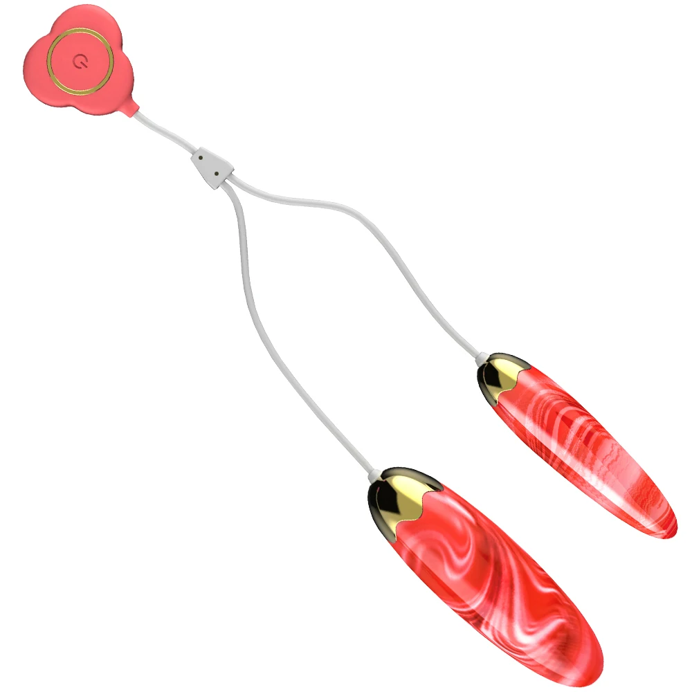 Erotic anal double vibrator women with plugged masturbator strong vibration adult toys orgasm penetration SM couples to tune