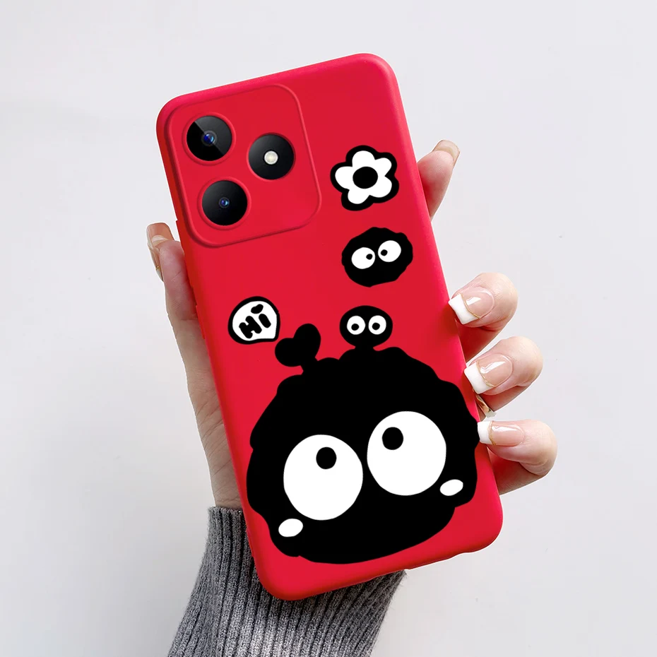 Cute Bear & Frog Silicone Soft Back Cover - Fun Cartoon Case