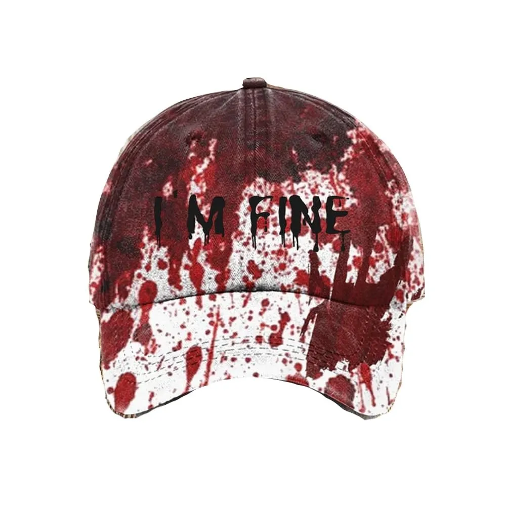 Halloween Party baseball cap t for Women Men Wide Brimmed Black Cap Fashion Cosplay Costume Hats Musical Festival Hat