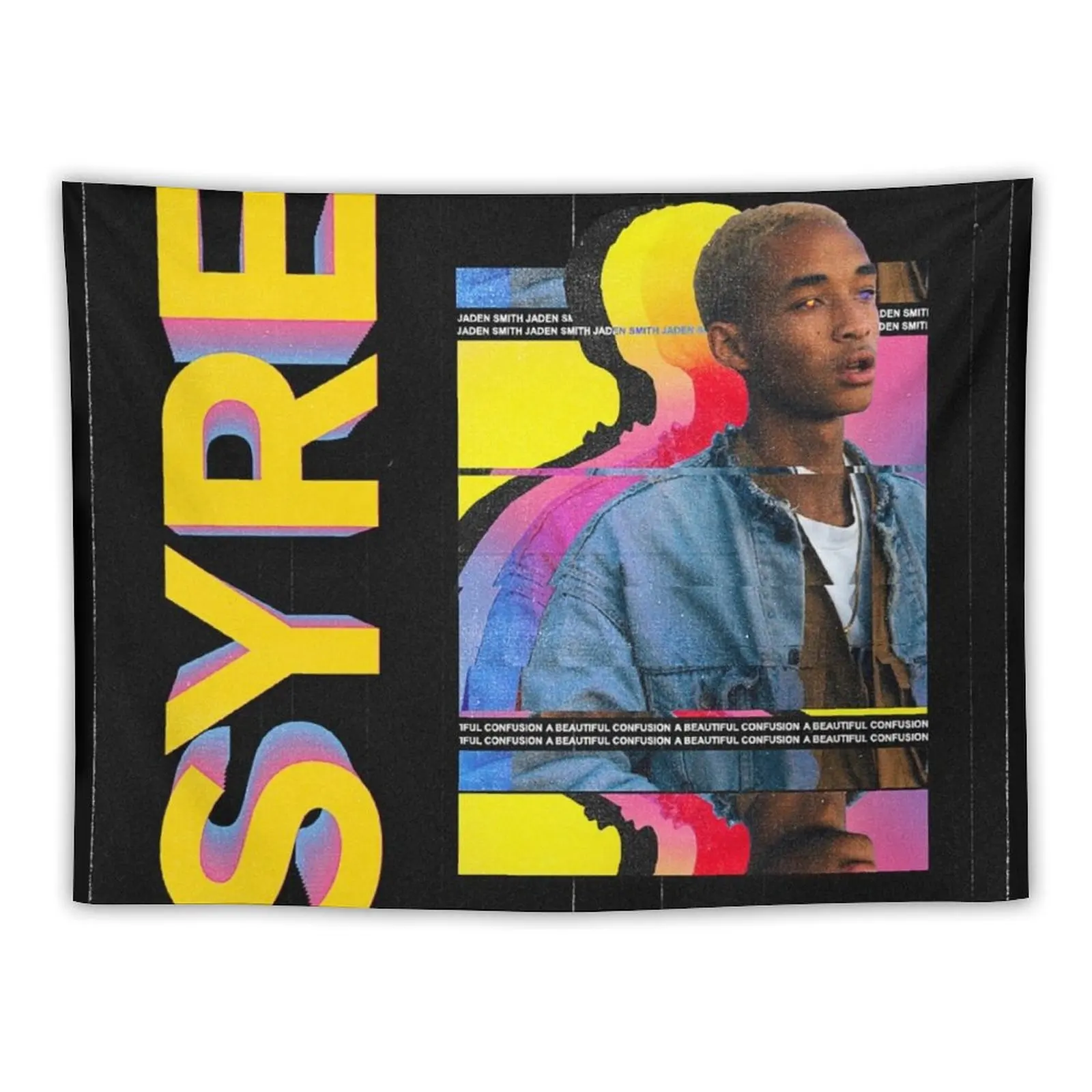 

Jaden Smith - SYRE Tapestry Aesthetic Decoration Wallpapers Home Decor Decoration Room Tapestry