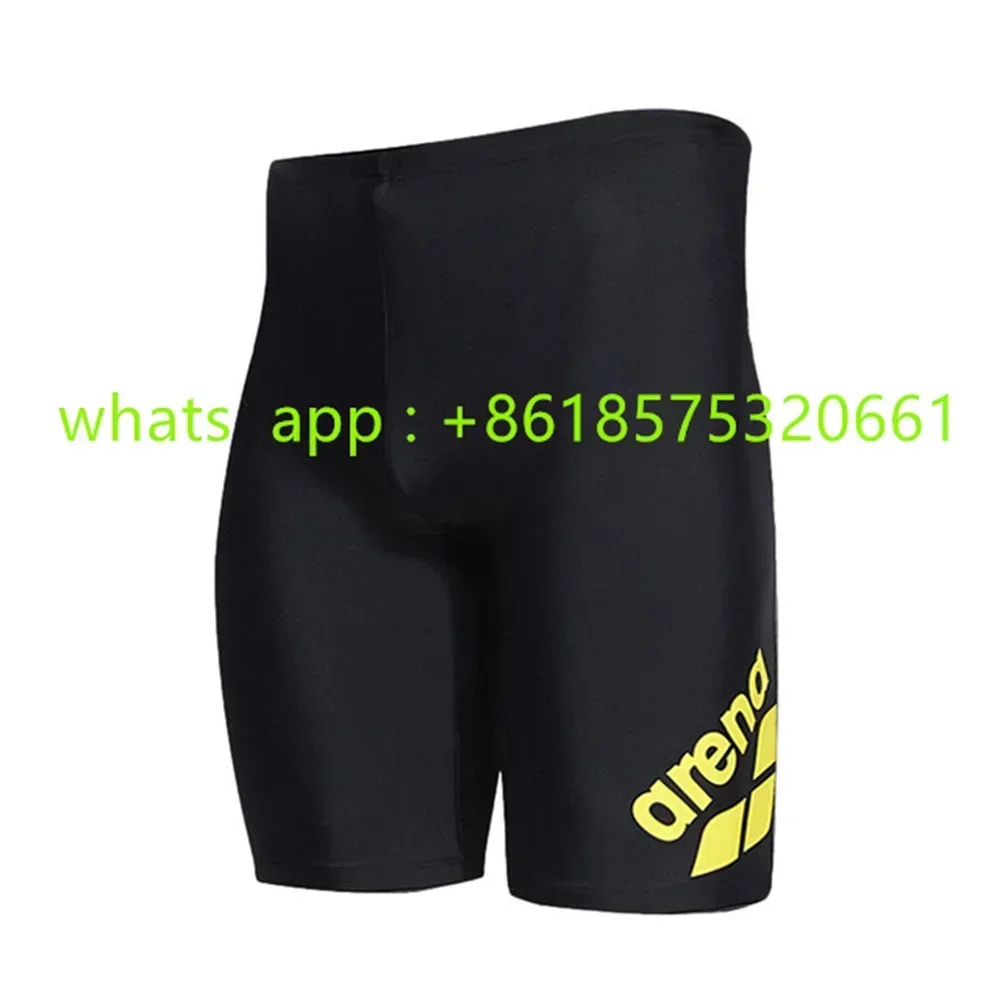 Mens Swimming Trunks Beach Surf Tights Shorts Endurance Athletic Training Sports Quick Dry Jammer Diving Surfing Swimwear