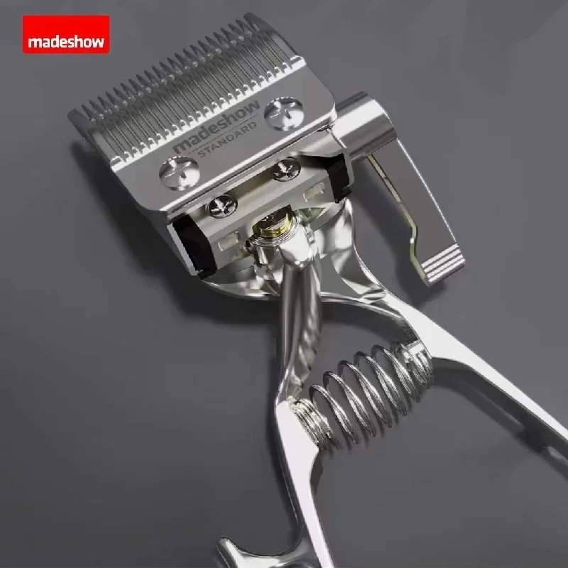 Hair Removal Haircutter,Manual hair clippers Professional Full Metal Body,Hand Hair Trimmer,Professional Tools for Barber 6