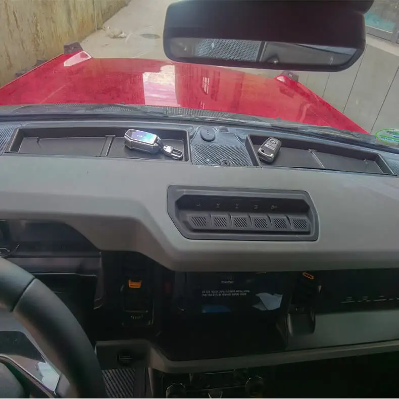 Spedking Center Console Dashboard Storage Box For Ford Bronco + 4 Door 2 Door