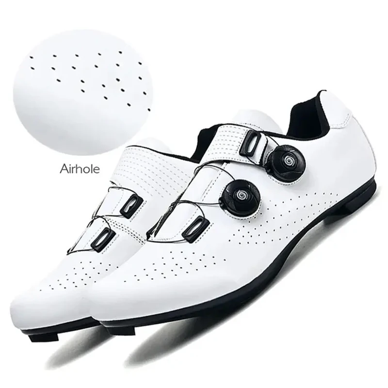 Cycling Sports Shoes Men Women SPD Self-Locking Road Cycling Shoes Lightweight Breathable MTB Off-Road Mountain Bike Sports Shoe 6
