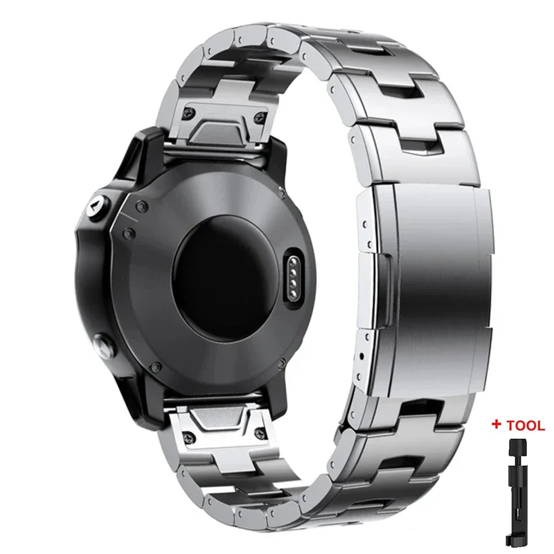 Titanium Quickfit Strap - 26mm & 22mm Metal Release Watch Band