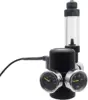 FZONE Aquarium CO2 Regulator for Paintball with DC Solenoid and Aluminum Alloy Bubble Counter and Check Valve For Plant Tank 1