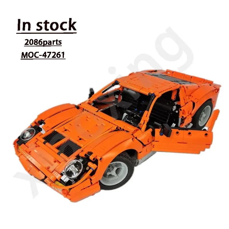 Moc-47261 New Supercar Assembly Stitching Building Blocks Modello Moc Creative Building Blocks Boy Kids Birthday Toy Gift