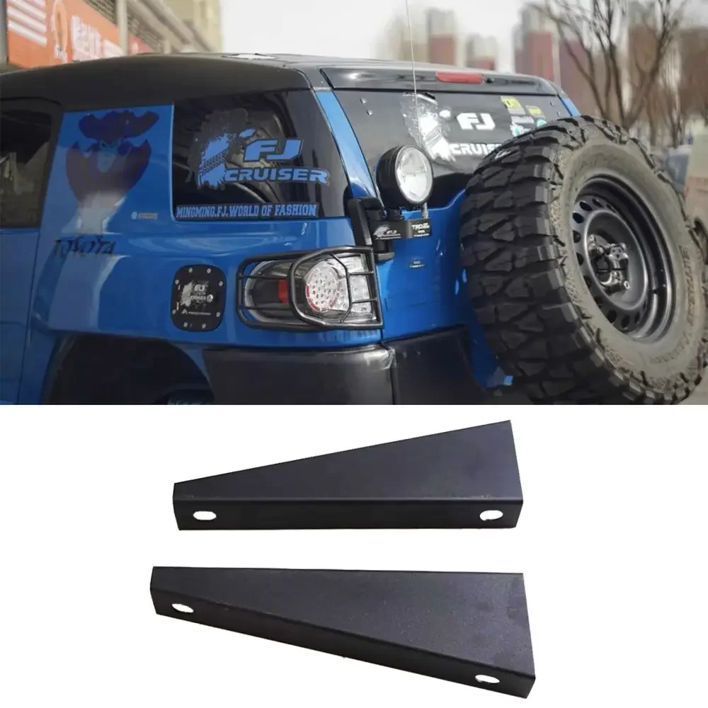 Spare Tire Bracket Installed
