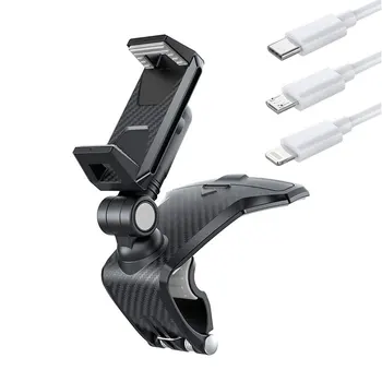 자동차 휴대 전화 지원 1260 Degree 회전 대시 보드 전화 번호 자동차 전화 홀더 7 인치 Xiaomi 휴대 전화 스탠드