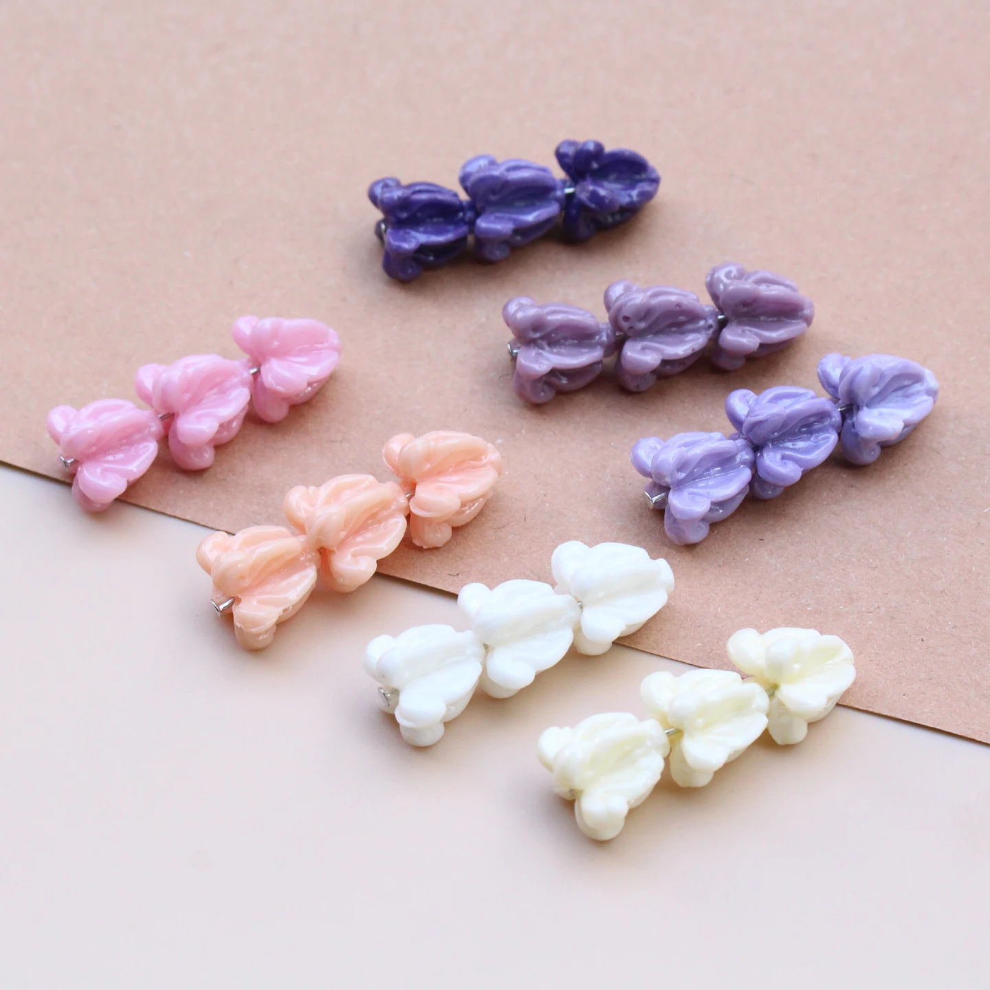 인공 산호 주름 장식 크라운 플라워 루즈 비즈 하와이 바다 스타일 쥬얼리 만들..