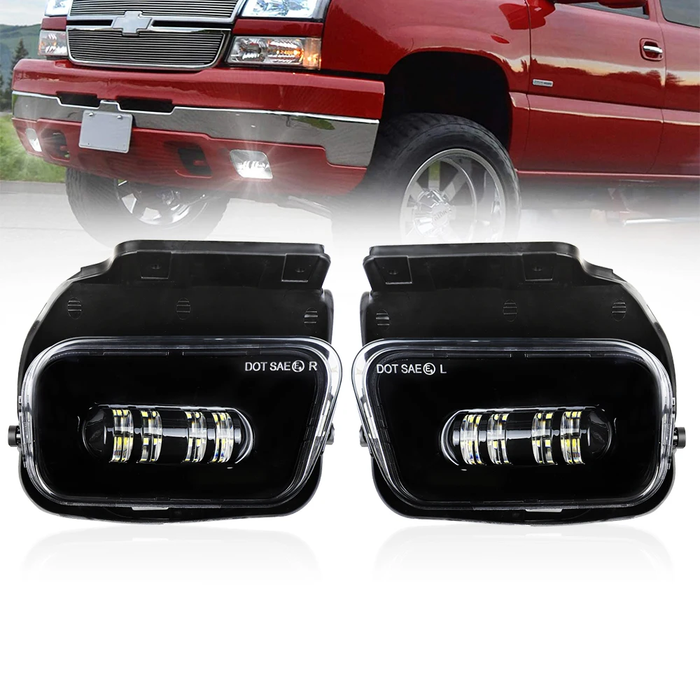 

1 пара, задние противотуманные фары для автомобиля Chevy Silverado 1500 1500HD 2500 2500HD 3500 2003 2004 2005