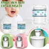 Mini Children Dual Water Dispenser Toy Cute Cold/Warm Water Juice Milk Drinking Fountain Simulation Cartoon Kitchen Toy for Girl 3