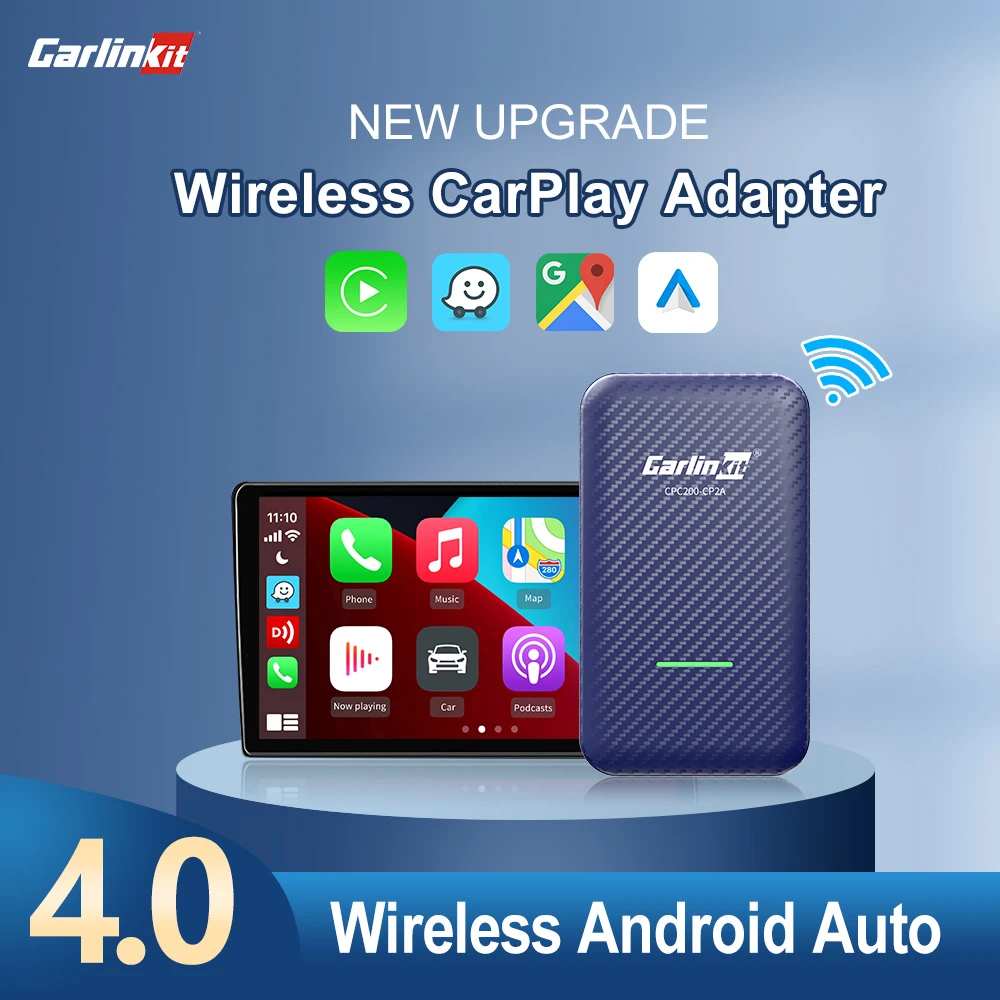 2022 CarlinKit 4.0 bezprzewodowy CarPlay i Android Auto bezprzewodowy