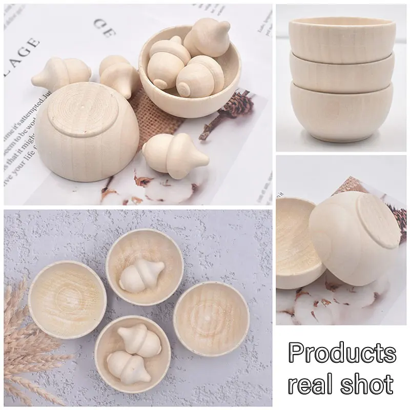 Wooden Montessori Clip Teaching Aid Toy Set for Kids Fine Motor Training