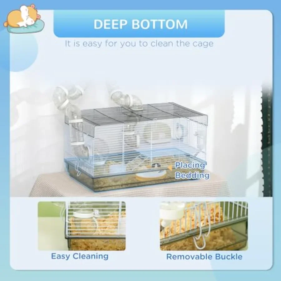 2-Level Hamster Cage 5