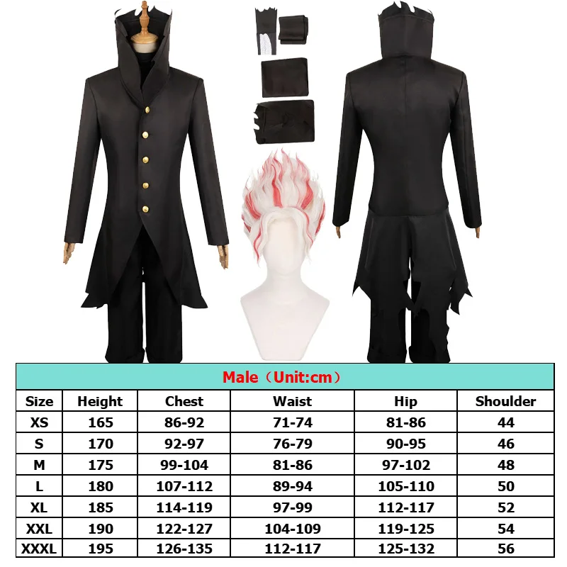 Gosbeliy - Parrucca Momo Ayase per cosplay, costume Dandadan, anime, Halloween, carnevale
