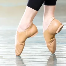 Stretch kobiece baletki prawdziwej skóry Jazz Latin Salsa taniec buty kobiety nauczyciele kot pazur ćwiczenia buty trampki tanie tanio DLTNIW WOMEN CN (pochodzenie) Miękkie buty do baletu Profesjonalne PŁÓTNO Adult Koturny 4500 Buty do tańca Średnia (B M)