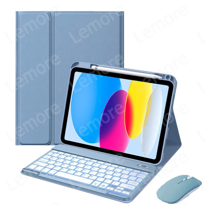 Premium Backlit Keyboard Case with Adjustable Stand