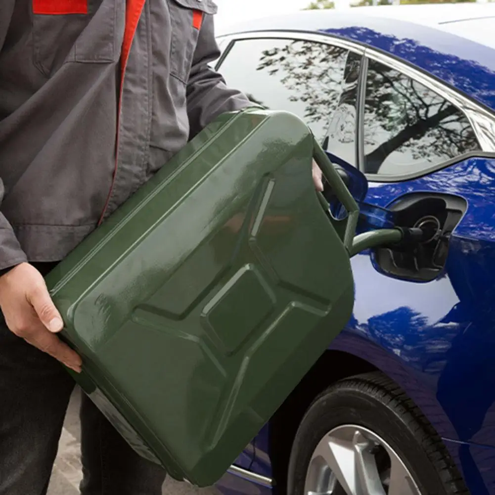 Oil Transfer Tank Portable Storage Transfer Container with Spout System Large Capacity Leakproof Good Sealing Oil Tank