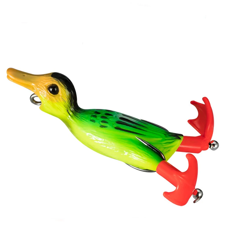 3D Duck Fishing Lure Simulation Duckling Baits Freshwater Tackle  Accessories Brown