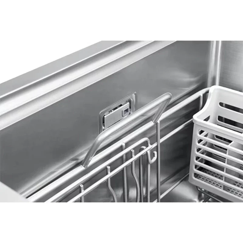 Ultrasonic Automatic Dishwasher, Integrated Built-in Kitchen Sink, Home Customized OEM Intelligent Traditional Stainless Steel 4