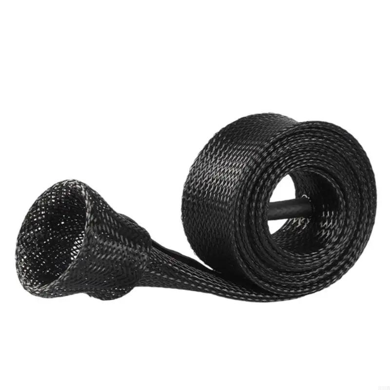83CB Fishing Rod Sleeves Protective Rod Socks Replacement Fishing Braided Net Protector Accessories Tool