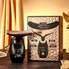 Gold Electric Facial Beauty Instrument Lifting And Firming Facial Eye Massager Household Vibration Ultrasonic Massager 1