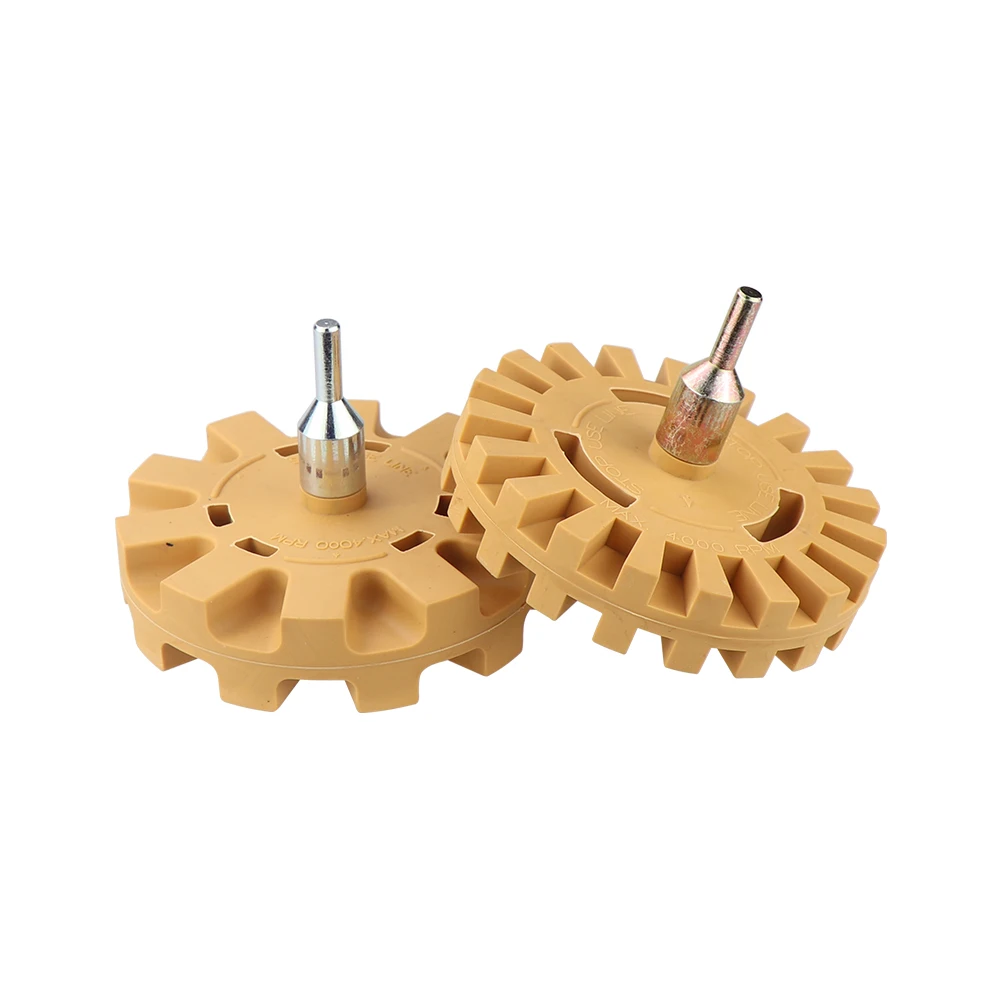 4inch Eraser Wheel Auto Rubber Disc Rubber Pad Decal Removal Eraser Wheel -  China Drill Wheel, Rubber Eraser Drill Wheel