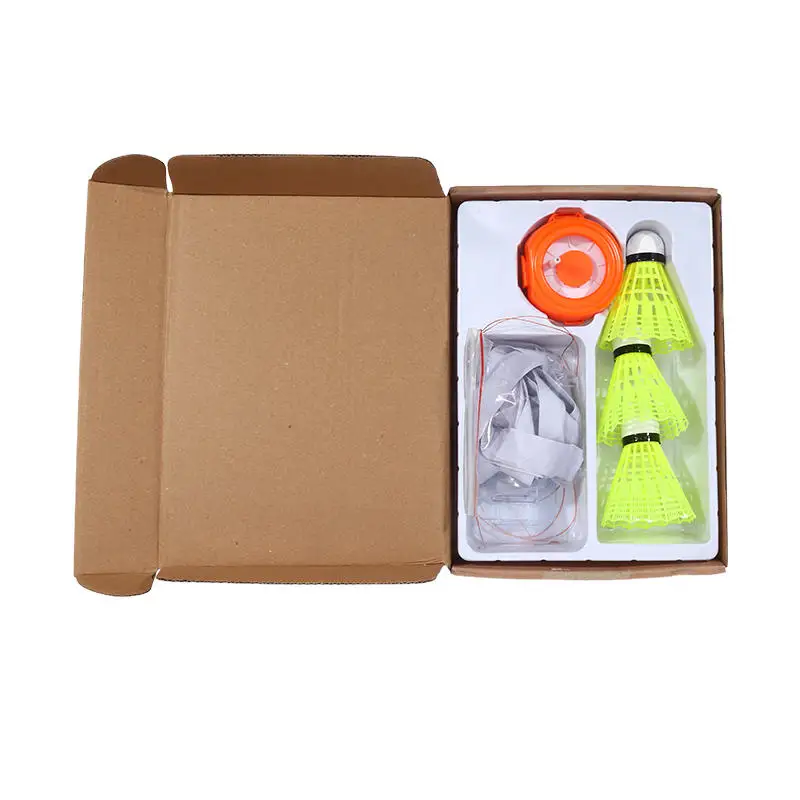 Single-Player Badminton Trainer Self-Study Rebounds Device for Beginners and Amateurs