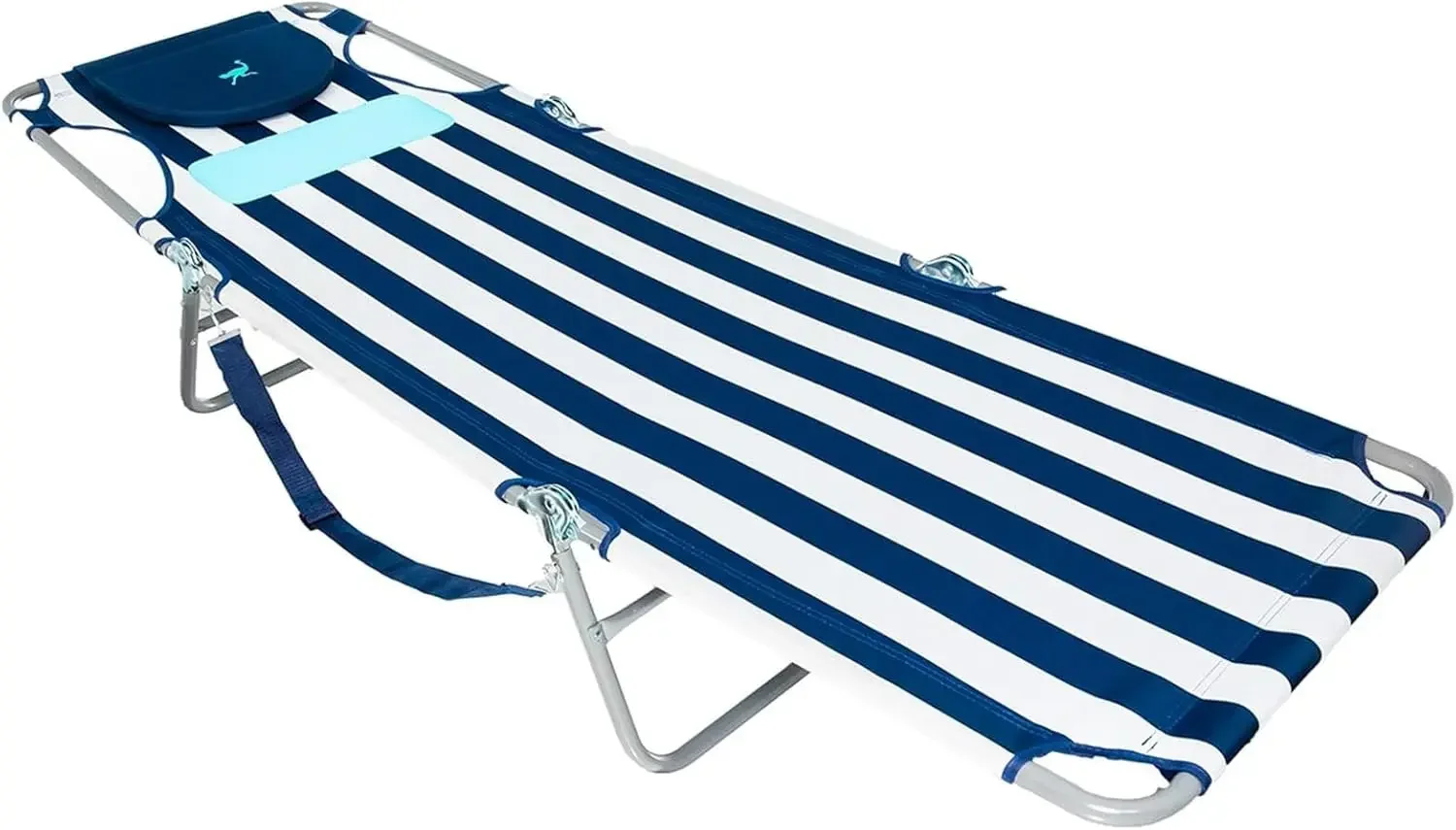 Comfort Lounger Face Down Sunbathing Chaise Lounge Beach Chair (2 Pack)