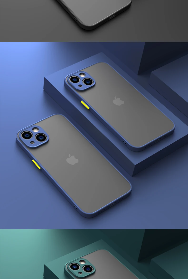 Capa de telemóvel mate antichoque para huawei e honor_voghion.com