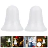 6 Pcs Bubble Bell Jingle Bells for Crafting Christmas Little Ornaments Crafts Small 1