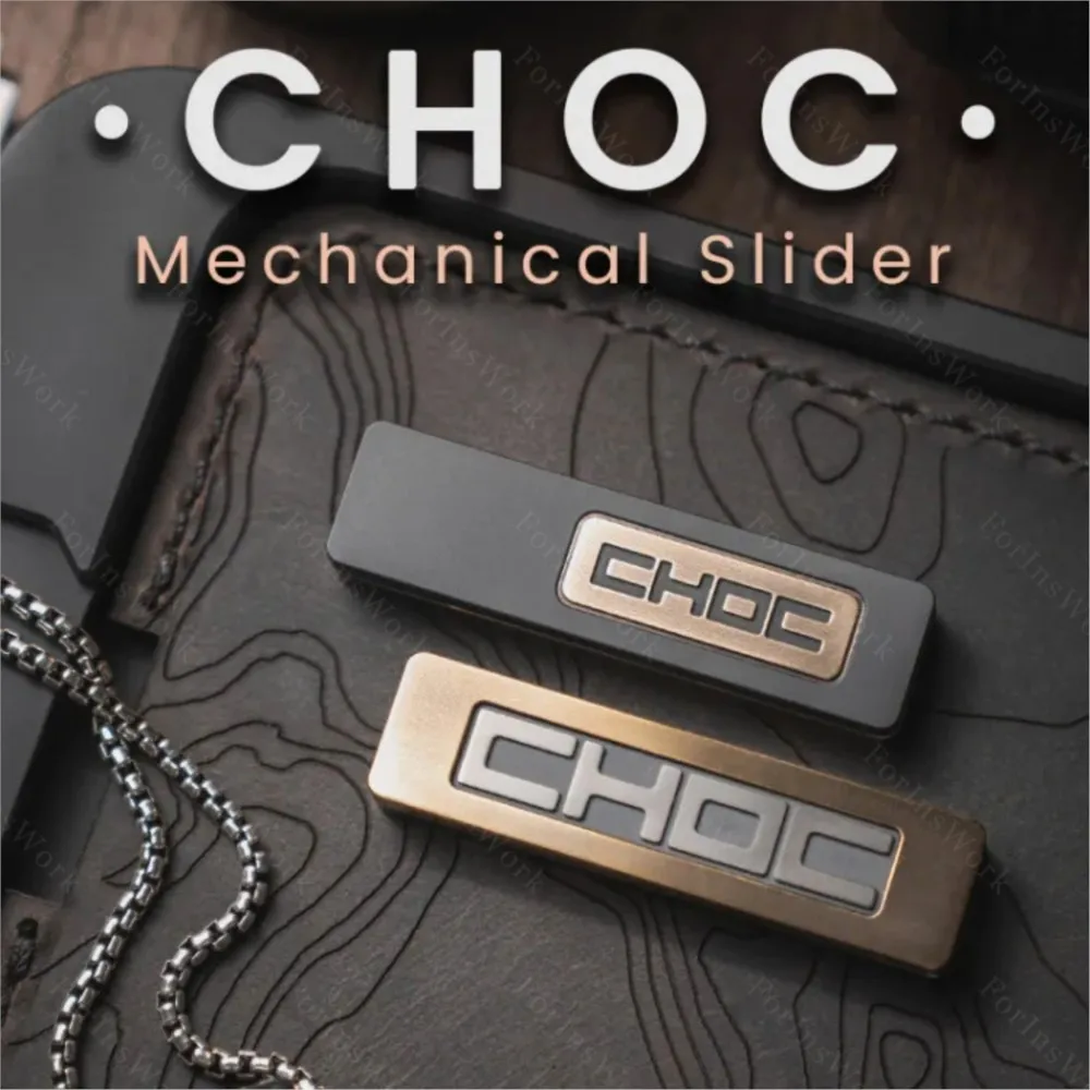 LAUTIE Choc Mechanical Slider Office Desk Toys Fidget Slider