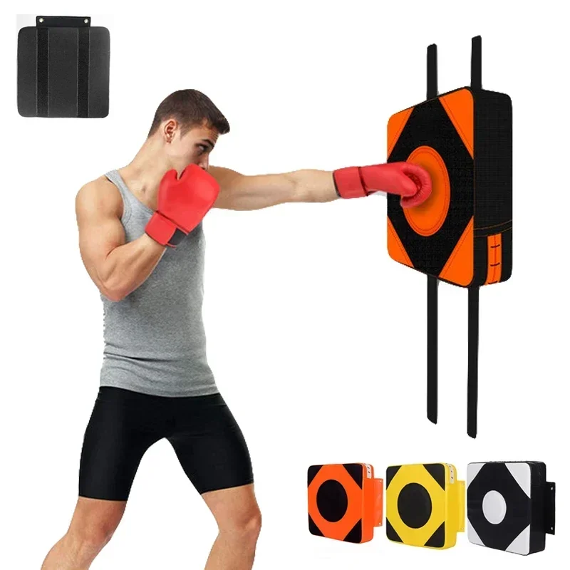 

Leather Pad Equipment Wall Bag Target Sandbag Fighter Faux Punch Boxing New Training Taekwondo Fitness